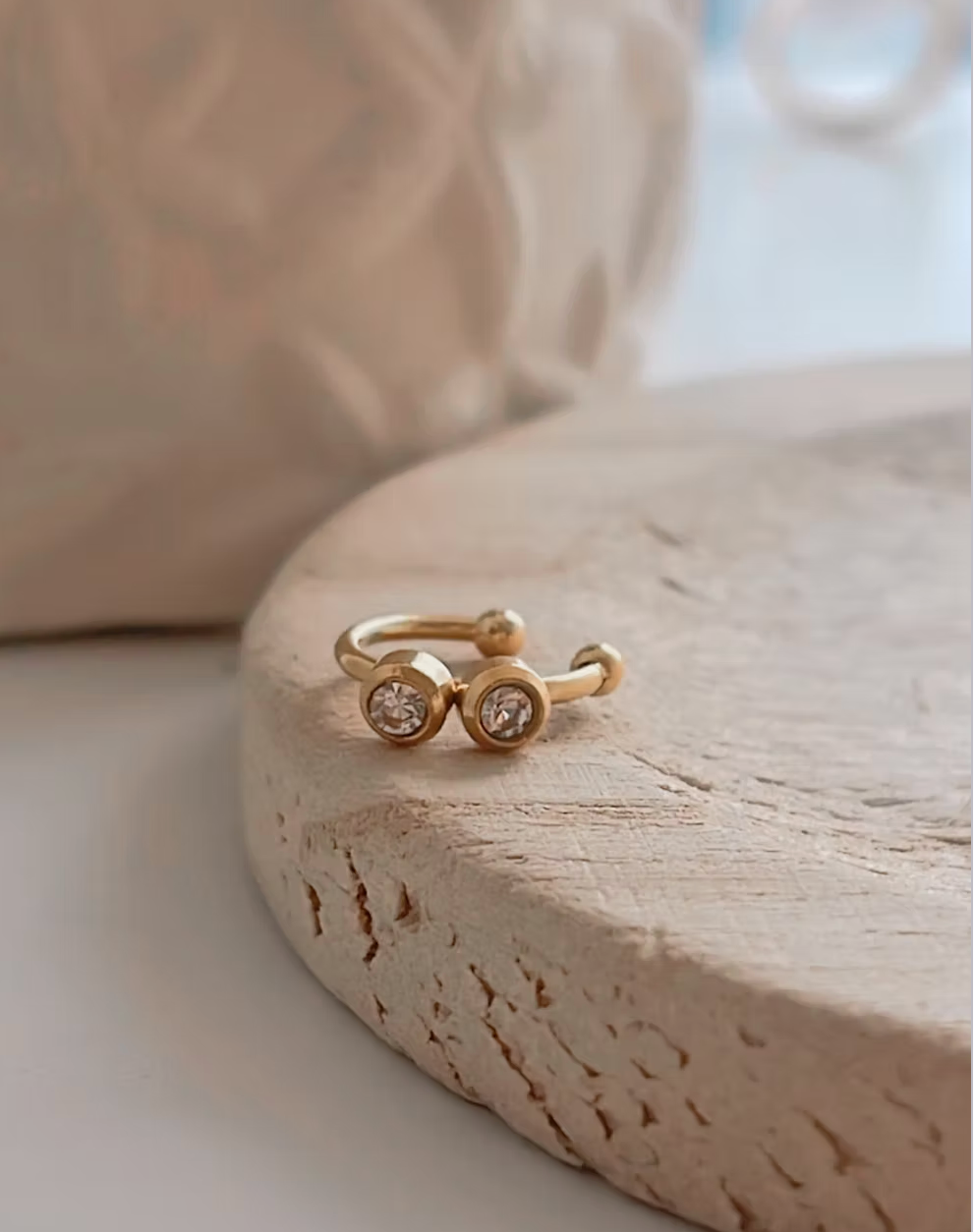 Earcuff DOUBLE STRASS