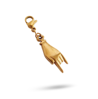 Charm MAIN SIGNE DES CORNES - or