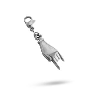 Charm MAIN SIGNE DES CORNES - argent