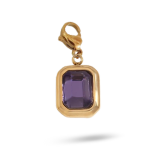 Charm GRAND ZIRCON MAUVE - or